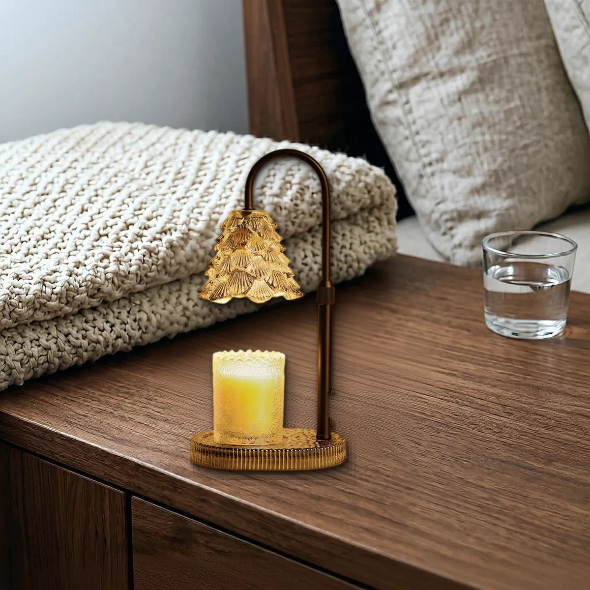 Candle Warmer Lamp with Timer & Dimmer — Adjustable Wax Melt Lamp