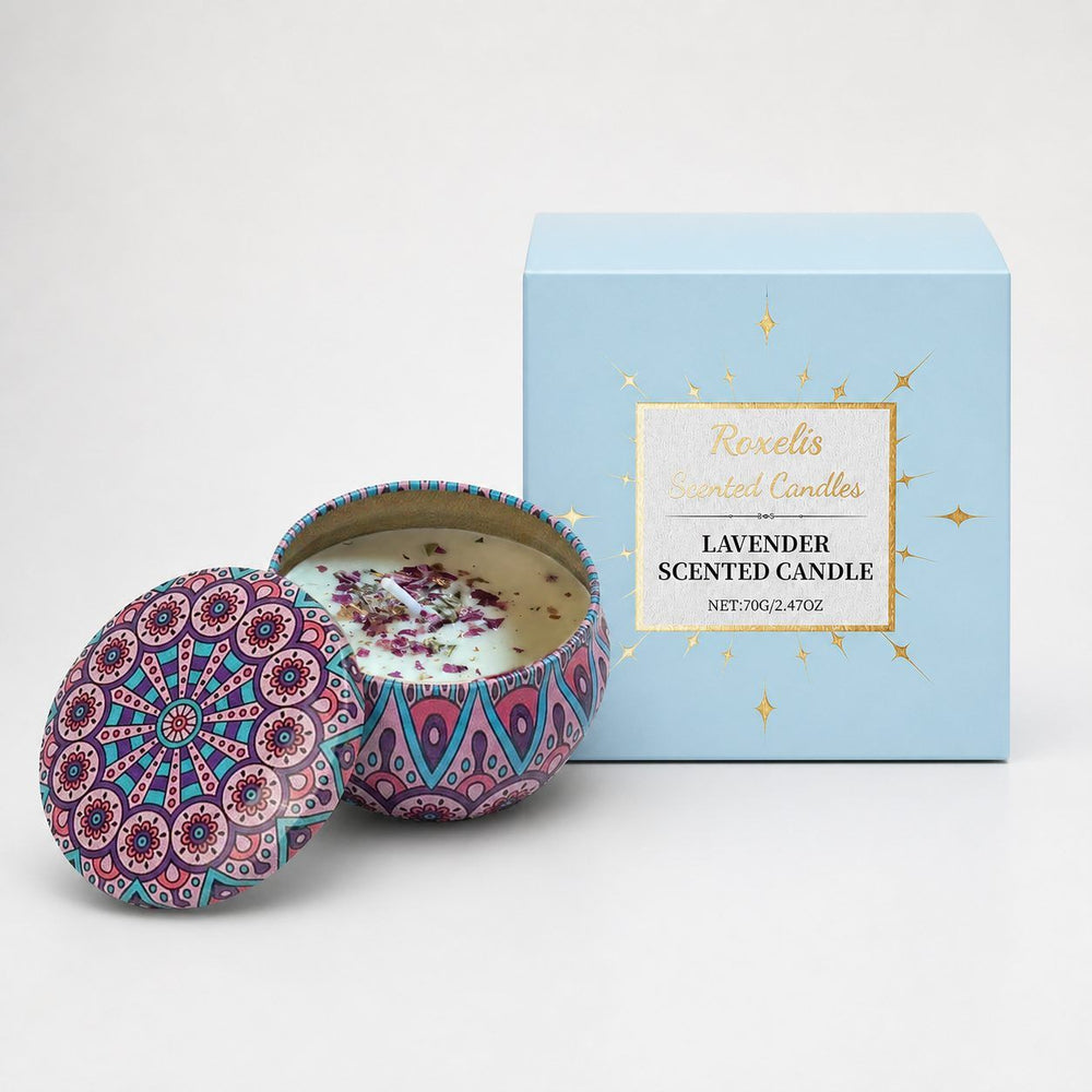 Lavender Scented Candle — 70 g Jar