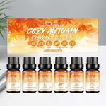 Home Fragrance Essential Oil Set — 6 x 10 ml