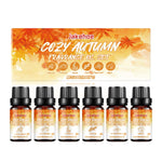 Home Fragrance Essential Oil Set — 6 x 10 ml
