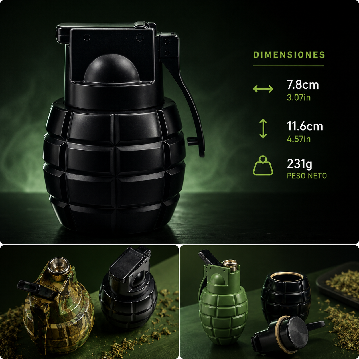 Tactical Grenade Grinder
