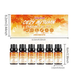 Home Fragrance Essential Oil Set — 6 x 10 ml