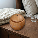 Mushroom humidifier on a desk